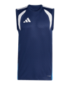 adidas Tiro 26 Débardeur Bleu Foncé 