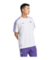 adidas Real Madrid Terrace Icon Trikot Weiss - weiss