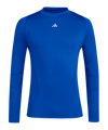 adidas Techfit COLD.RDY Manches Longues Bleu