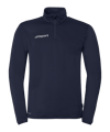 uhlsport Essential 1/4 Zip Top Enfants Bleu C41 