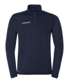 uhlsport Essential 1/4 Zip Top Enfants Bleu C41 