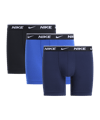 Nike Boxer Brief 3Pk Boxershort Blau FM7U
