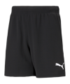 Short enfant PUMA teamRISE noir blanc F04 