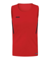 JAKO Challenge Tanktop Kids Rot Schwarz F101