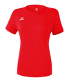 Erima T-shirt Teamsport Function Femme Rouge 