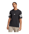 adidas Future Icons Three Stripes T-Shirt Schwarz - schwarz