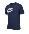 Nike Icon Futura T-Shirt Blau F411 - blau
