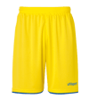 Short Uhlsport Club enfants jaune bleu F11 