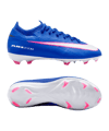 Nike Jr Air Zoom Mercurial Vapor XVI Pro FG Attack Kids Blu C446