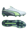 PUMA KING Ultimate FG/AG Lights Out Blau Grün F03