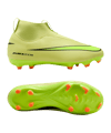 Nike Jr Air Zoom Mercurial Superfly X Academy FG/MG Max Voltage Kids Giallo C300