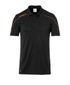 Uhlsport Polo Stream 22 noir/orange F22 