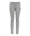 Hummel Move Grid Cotton leggings kids grijs F2006 