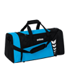 Erima Six Wings Sporttasche Gr. M Blau Schwarz 