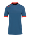 Kempa Player Shirt Grijs Rood F08  