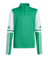 adidas Squadra 25 HalfZip Sweatshirt Kids Groen 