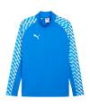 PUMA teamLIGA26 Training 1/4 Zip Top Blu C02 