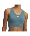 Under Armour Vanish Seamless Mid Reggiseno sportivo Donna Blu C587