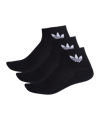 adidas Originals Mid Ankle Sokken Zwart  
