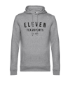 11teamsports established 2007 Hoody Grau Schwarz