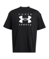 Under Armour HW OS Branded T-Shirt Schwarz F001