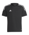 adidas Tiro 23 Trikot Kids Schwarz Weiss