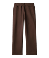 Burocs Wide Leg Broek Bruin 