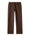 Burocs Wide Leg Broek Bruin 
