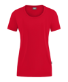 JAKO Organic Stretch T-Shirt Damen Rot F100