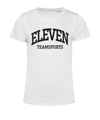 11teamsports ELEVEN T-Shirt donna bianco nero 