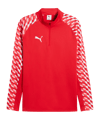 PUMA teamLIGA26 Training 1/4 Zip Top Rosso C01 