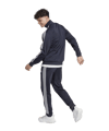 adidas Sportswear Basic 3-Stripes Tricot Track Suit Blue - blau