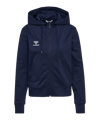 Hummel GO 2.0 Kapuzenjacke Damen Blau F7026