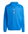 adidas Real Madrid Icon Drill Sweatshirt Blau - blau