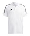 adidas Tiro 23 Poloshirt Weiss