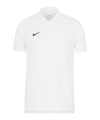 Nike Team Cotton Poloshirt Weiss F100