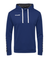 Hummel Authentic Poly Hoody Blau F7045