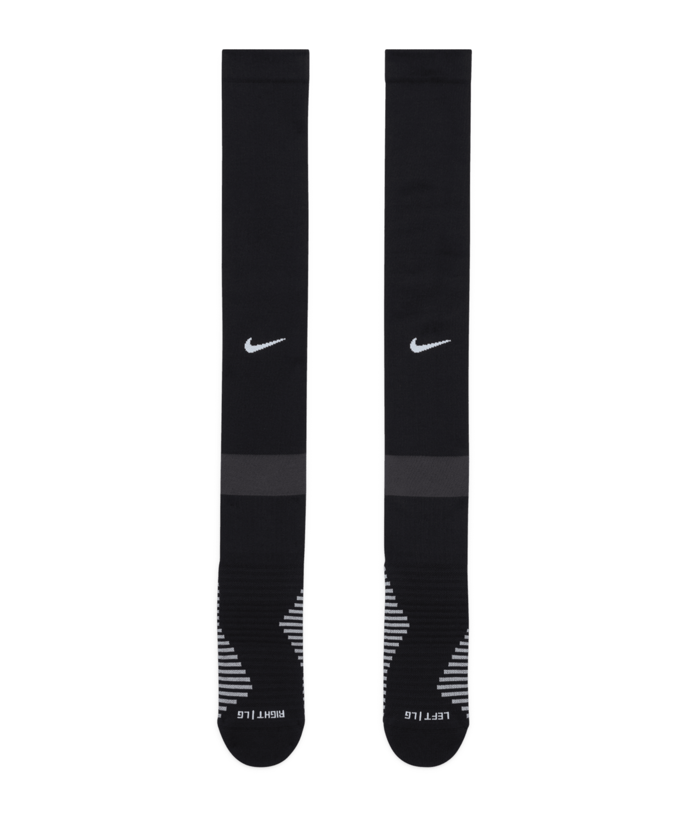 Nike Strike KH Stutzen Schwarz Grau F010 - schwarz