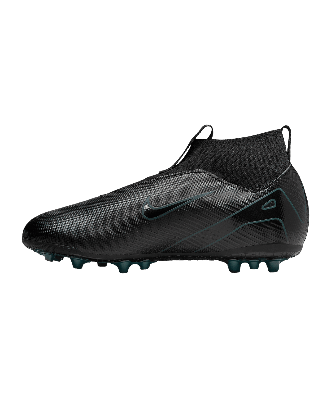 Nike Jr Air Zoom Mercurial Superfly X Academy AG Shadow Kids Schwarz F002 - schwarz