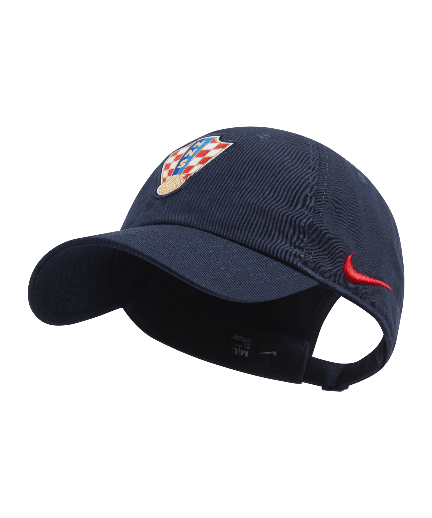 Nike Kroatien Heritage 86 Cap EM 2024 Blau Rot F451 - blau