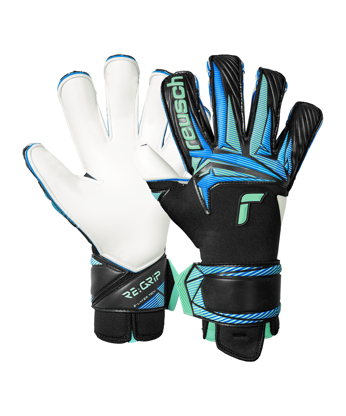 Reusch Attrakt RE:GRIP Evolution Torwarthandschuhe Schwarz