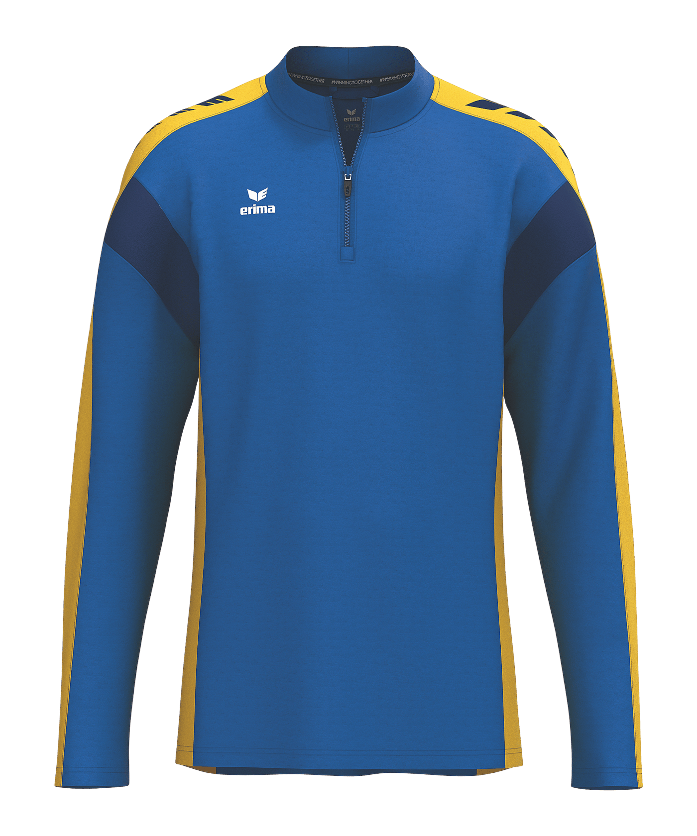 Erima Celebrate 125 Sweatshirt Blau Fnewroyalgelb - blau