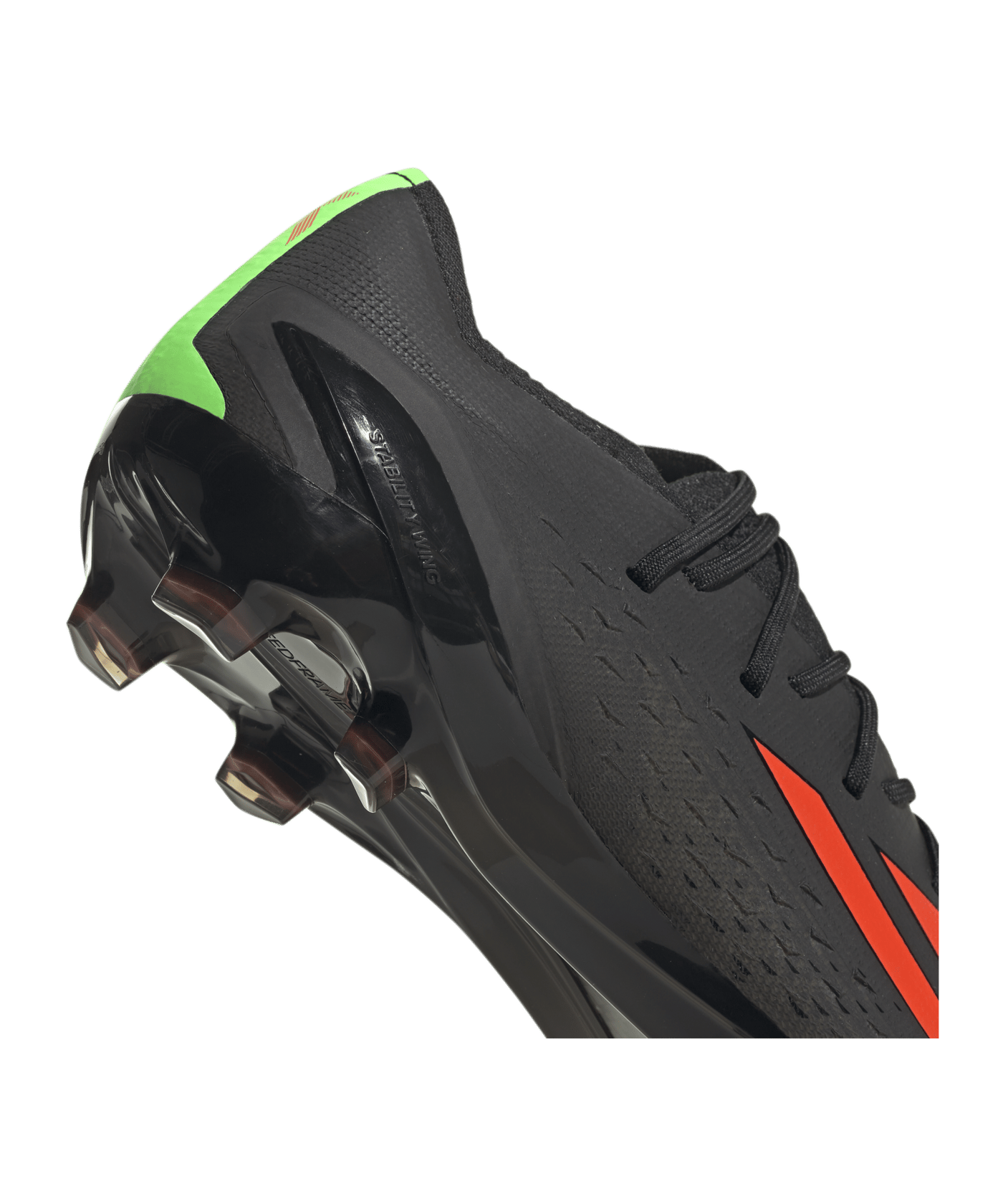 adidas X Speedportal.1 FG Shadowportal Schwarz Rot Grün - schwarz