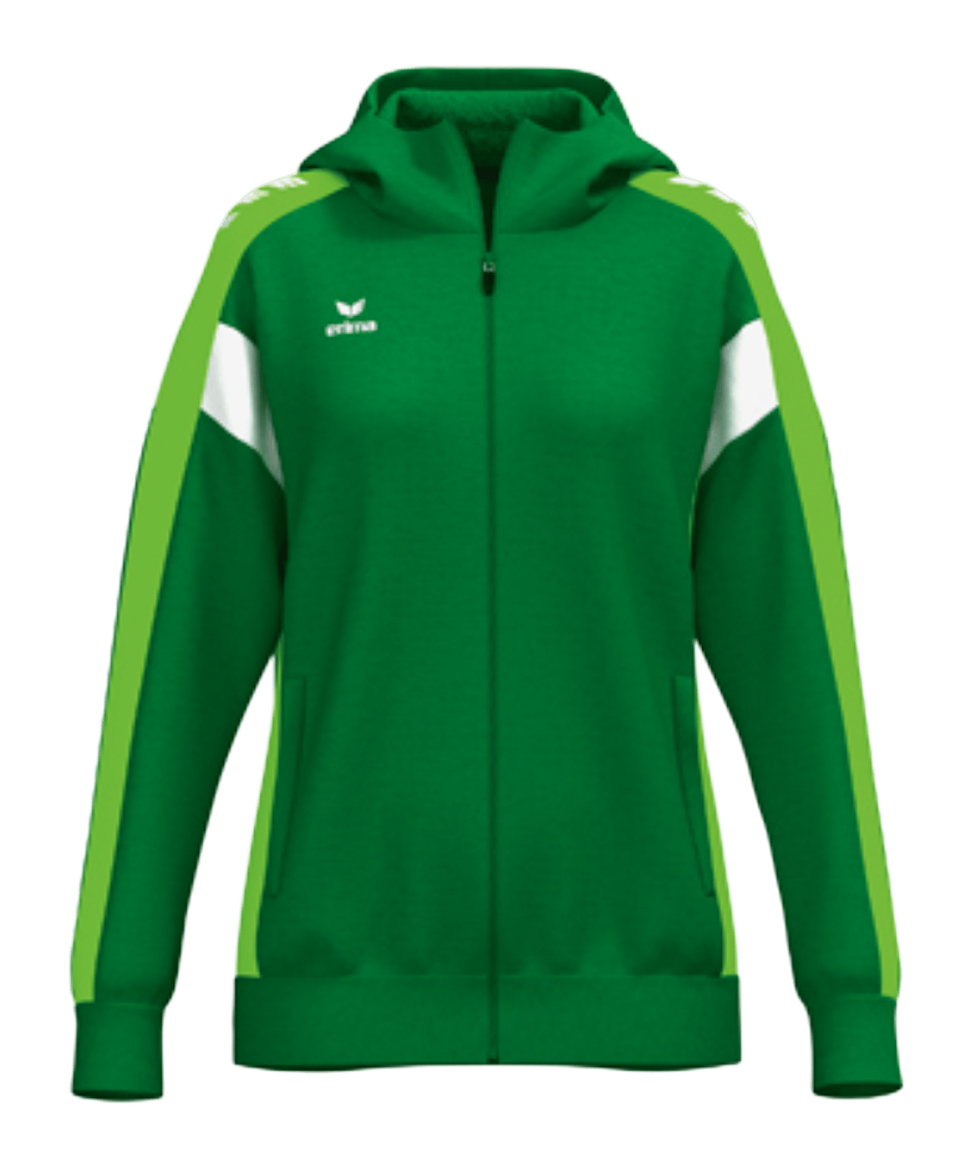 Erima Kapuzenjacke Damen Grün Fsmaragdgreengecko - gruen
