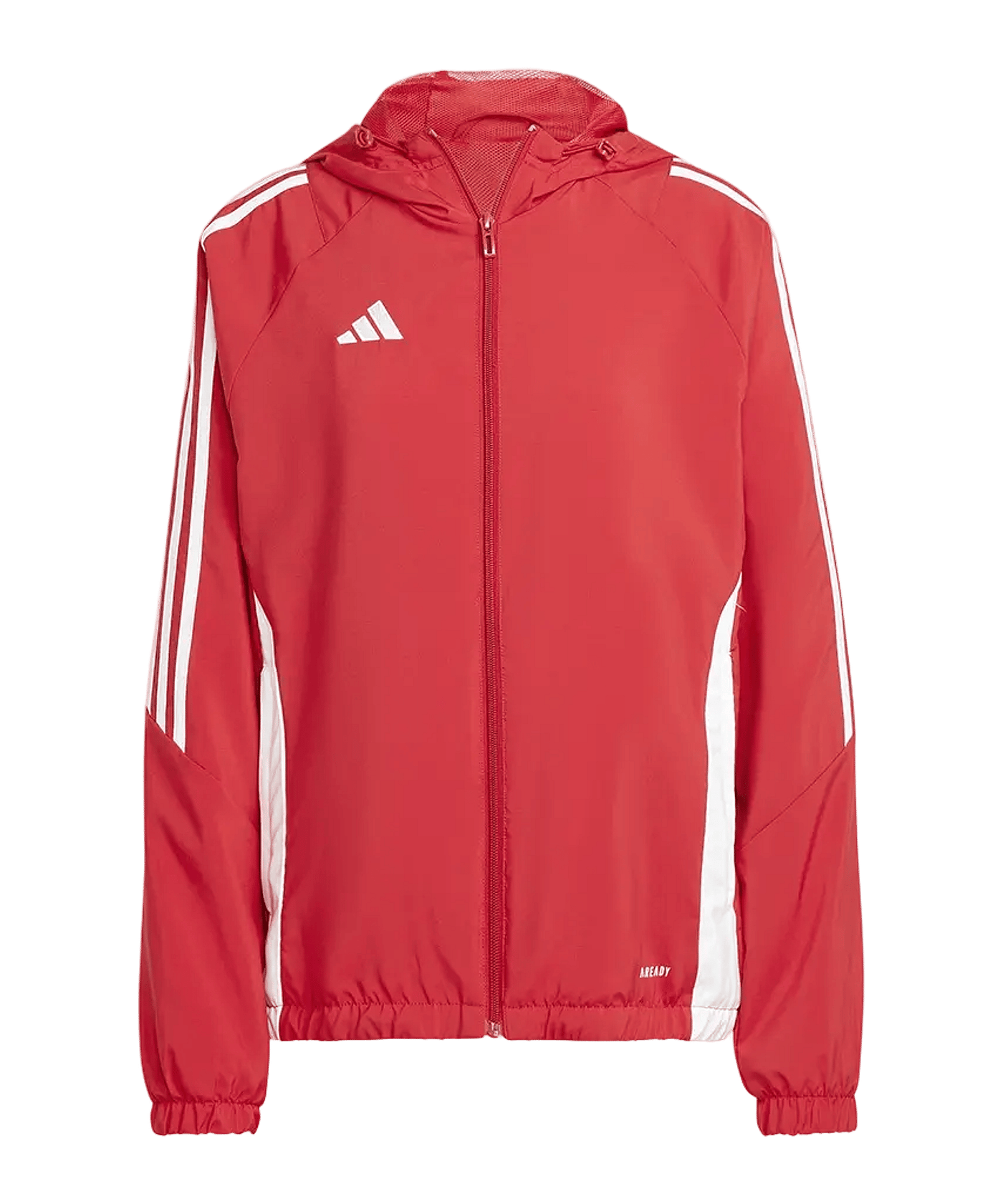 adidas Tiro 24 Windbreaker Damen Rot Weiss - rot