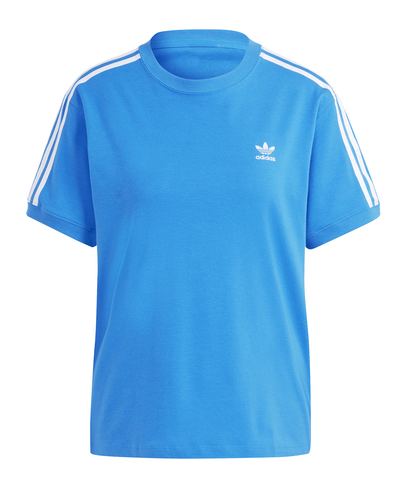 adidas Originals 3-Stripes Baby T-Shirt Damen Blau - blau
