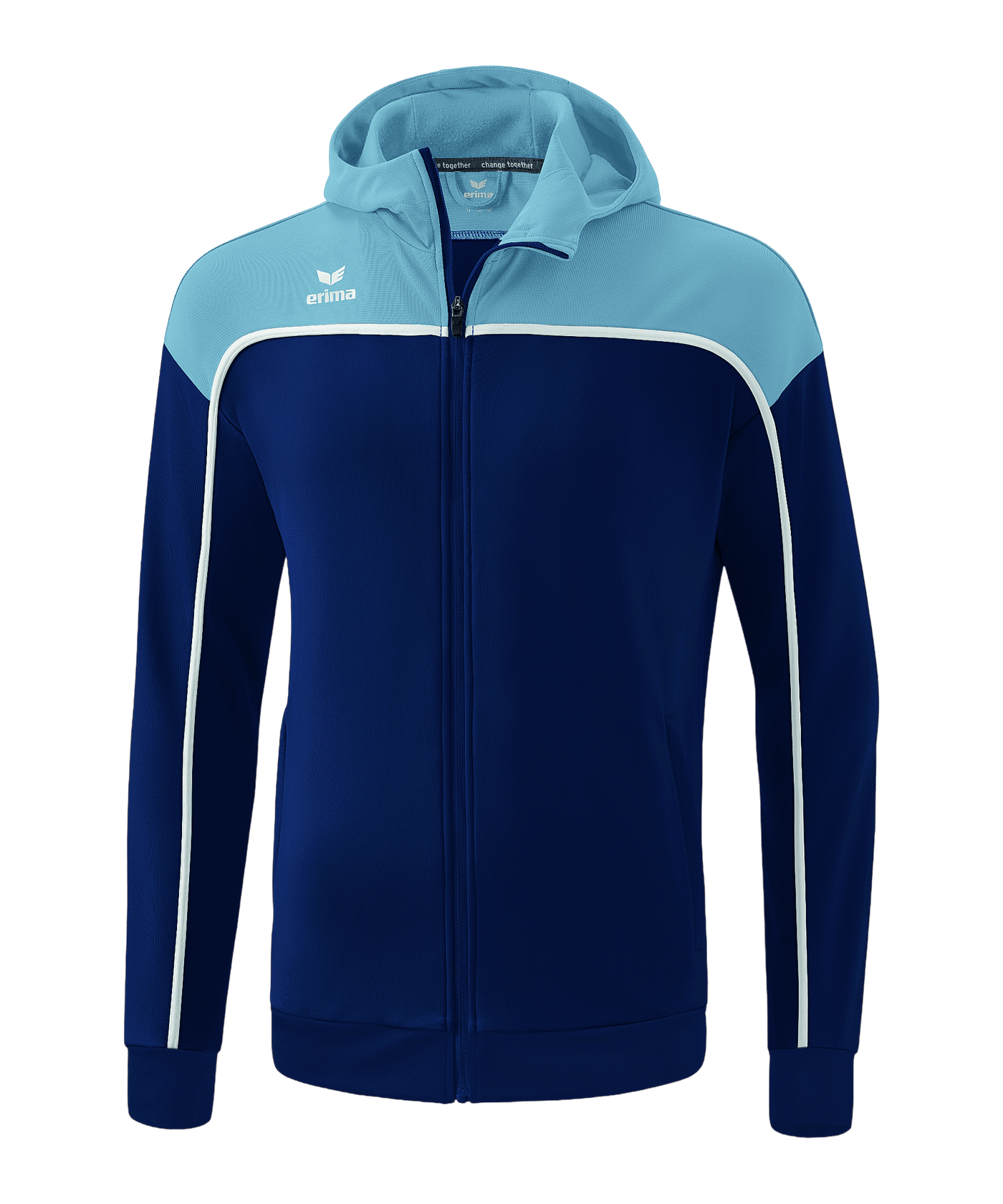 Erima Change by Kapuzenjacke Kids Blau - blau