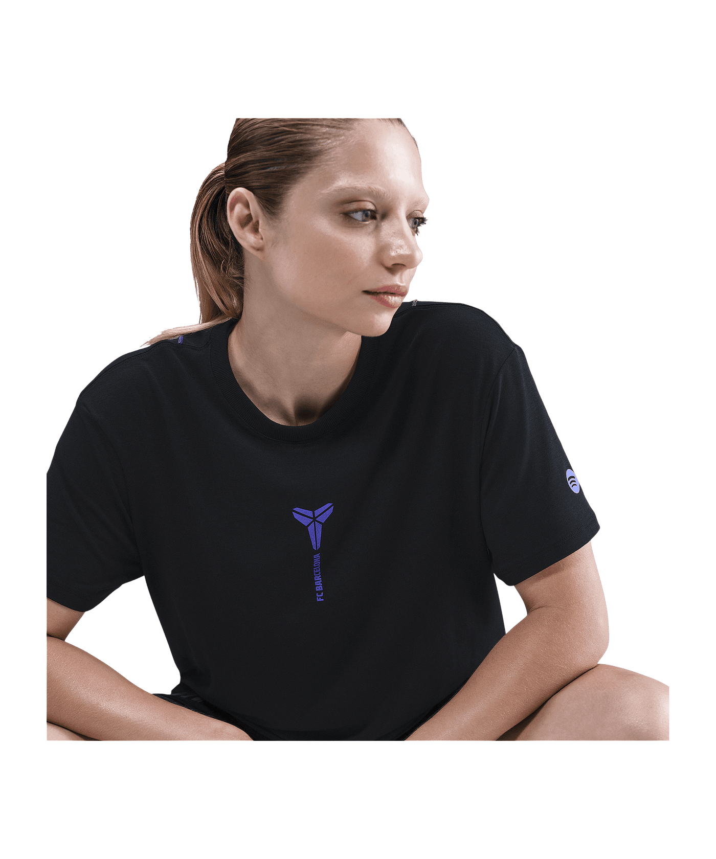 Nike FC Barcelona One Relaxed T-Shirt Damen Schwarz F010 - schwarz
