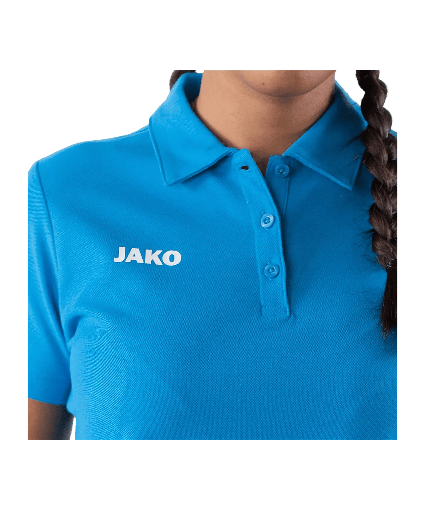 JAKO Base Poloshirt Damen Blau F89 - blau