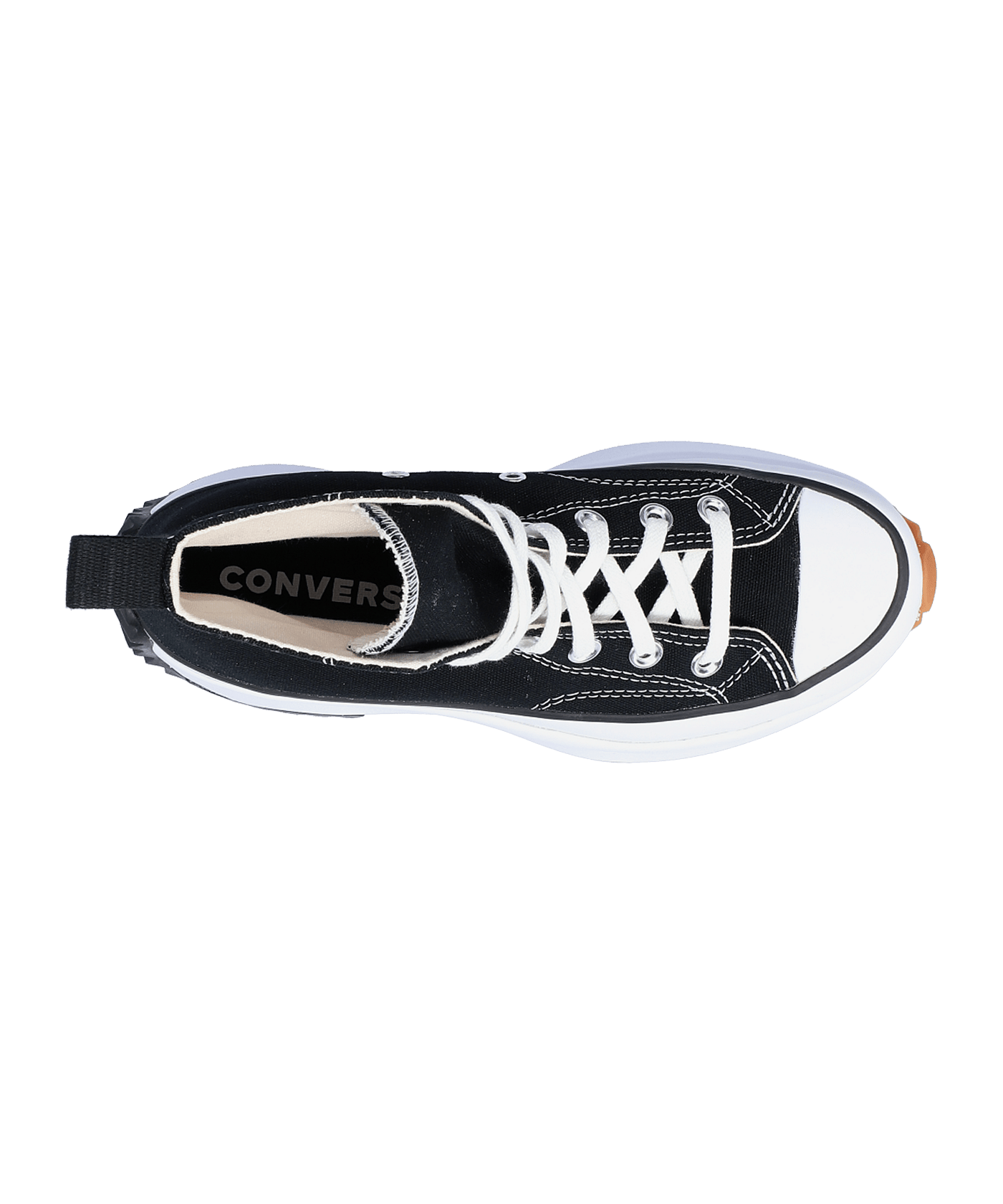 Converse Run Star Hike HI Damen Schwarz F001 - schwarz